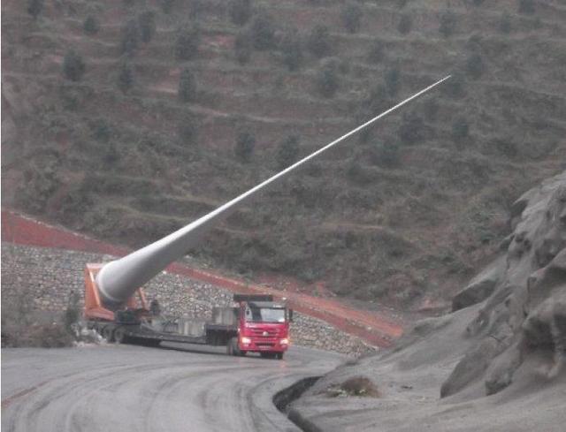 風電葉片專用運輸車，世界性難題被“中國智慧”巧破
